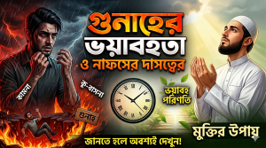 গুনাহের ভয়াবহতা নাফসের দাসত্বের ভয়াবহতা